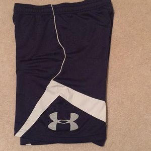Under Armour Navy Blue Athletic Shorts